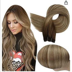 Full Shine sew in hair extensions